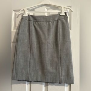 White House Black Market Gray Skirt